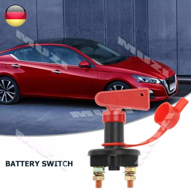 12V/24V Car Battery Power Switch Waterproof Main Battery Cut Off Kill Switch
