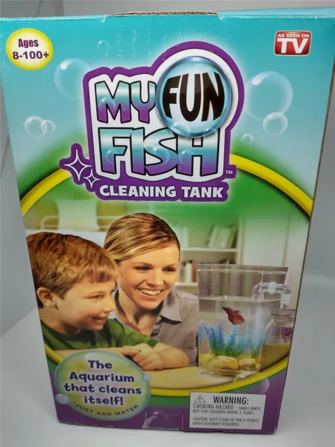 My Fun Fish Cleaning Tank Excellent condition non-smoking home 3