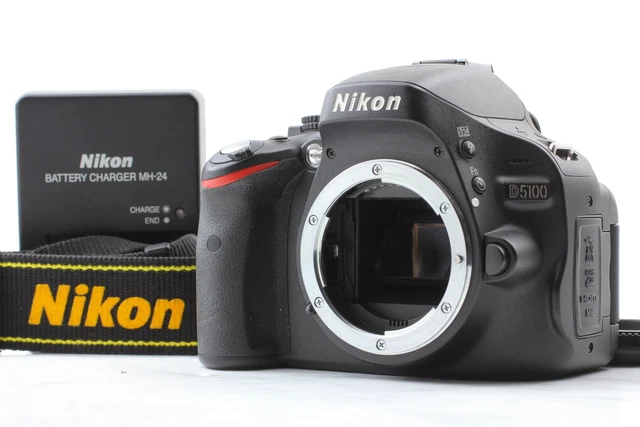 Count 8060 [Near MINT] Nikon D5100 16.2MP Digital SLR Camera Body From Japan