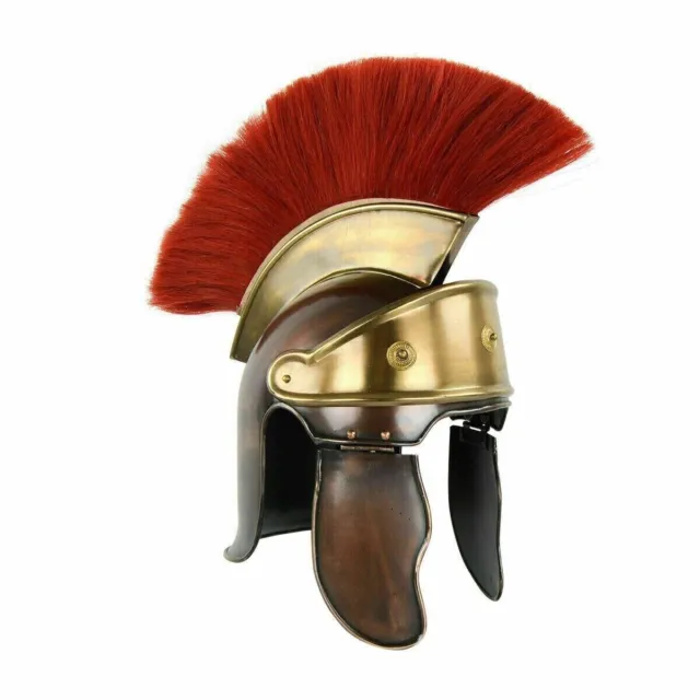 Roman Helmet Steel Medieval Praetorian Roman Helmet With Plume Armor gift item