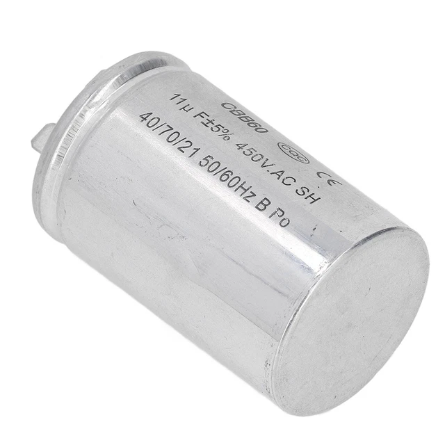 Durable Motor Start Capacitor 11uf Generator Starting Running Capacitor 450VAC