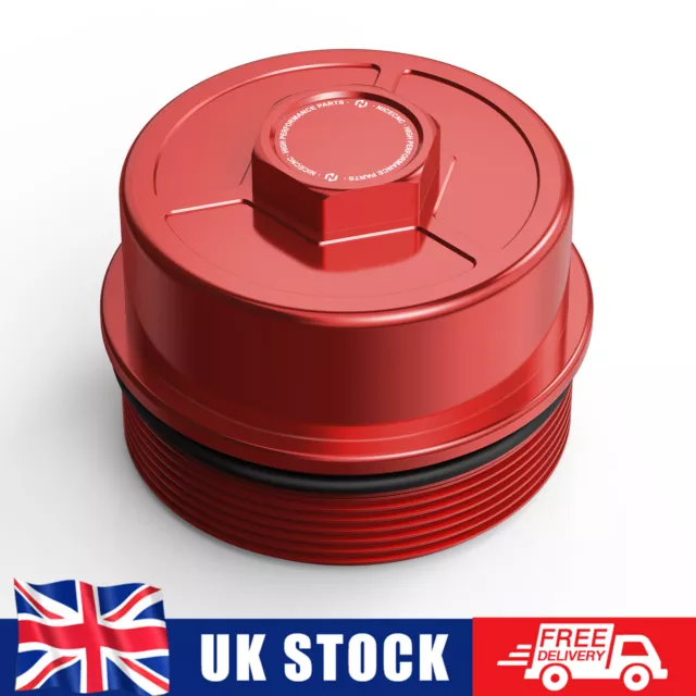 Aluminium Engine Oil Filter Lid Cap Cover For BMW E36 E38 E39 E46 11421744000