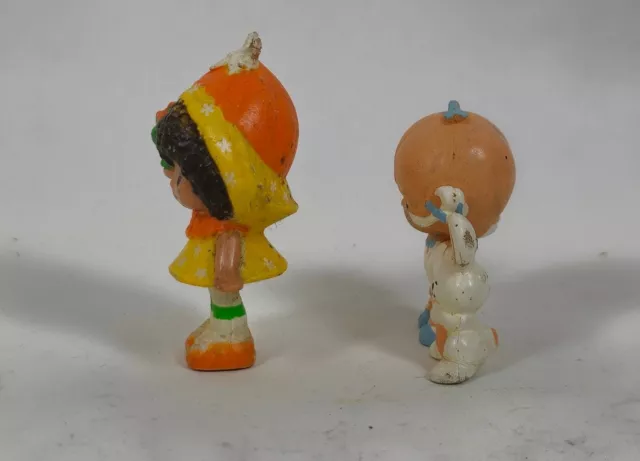 Strawberry Shortcake Mini PVC Figures Apricot Orange Blossom 2" Tall 2