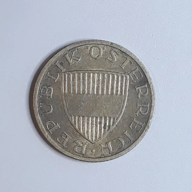 Coin Austria	1980	50 groschen	Second Republic	Aluminium-Bronze (322)