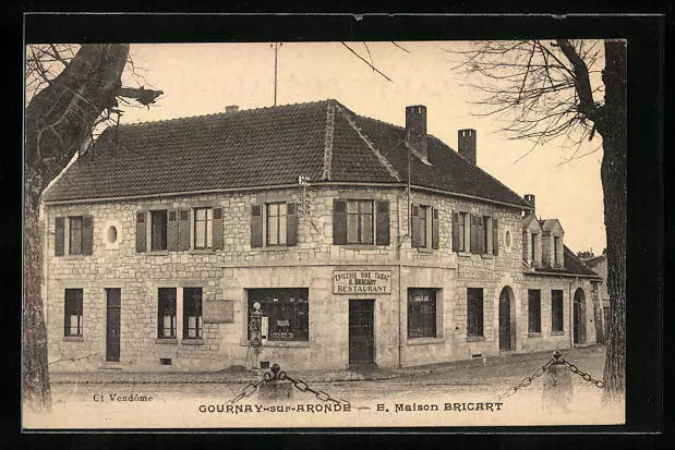 CPA Gournay-sur-Aronde, E. Maison Bricart