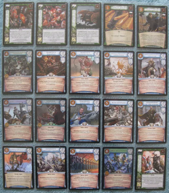 Warcry CCG Legions of Chaos Rare & Super Rare Cards Part 2/2 (Warhammer)