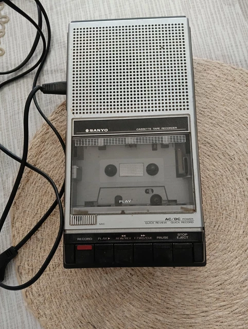 Lecteur De Cassette Portable, Radio À Bande 2 Méthodes D'Alimentation