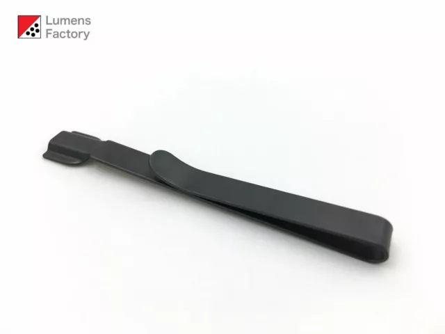 2 Way Long Clip for Surefire Lights E2E E2L E2D E2O L2 L4 L5 LX2 M2 C2 C3 A2