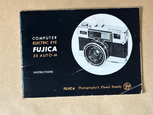 Fujica 35 Auto-M, Camera Instructions / Manual