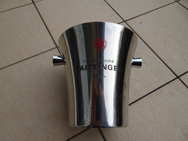Coffre à Champagne Vintage Taittinger - Rare - Bois Et Fer - XXème - Avec Poignées