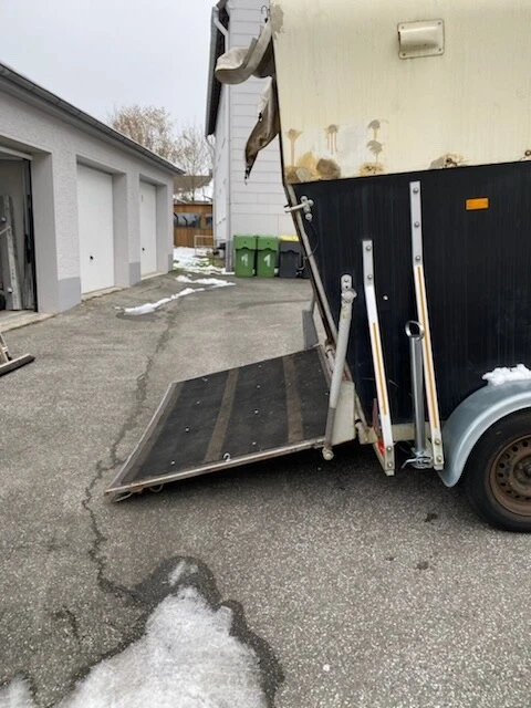 Motorrad Anhänger für große Maschinen
