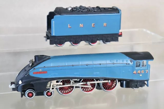 Hornby Dublo Re Peint Lner 4-6-2 Classe A4 Locomotive 4467 Sauvage Cygne Od