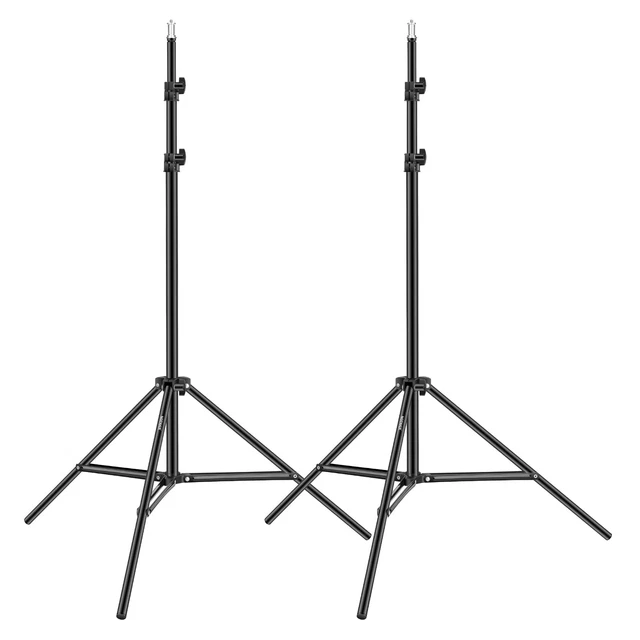 Neewer 6.23 Feet/190CM Aluminum Light Tripod Stands For Studio Kits, Photogra...
