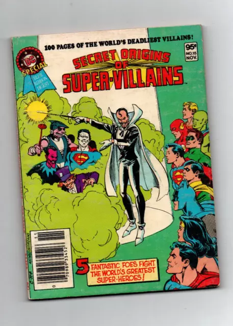 DC Special Blue Ribbon Digest #15 - Secret Society of Super-Villains - 1981 - FN