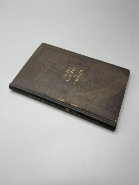 1848 Rare Book On St Augustine Florida - No Reserve!