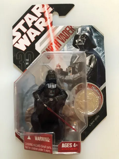 Star Wars Darth Vader Sith Lord Hayden Christensen Figure 30th Hasbro 2007