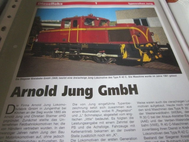 SAMMELLEXIKON EISENBAHN HERSTELLER Arnold Und Jung GmbH EUR 5 03 sammellexikon-eisenbahn-hersteller-arnold-und-jung-gmbh-eur-5-03