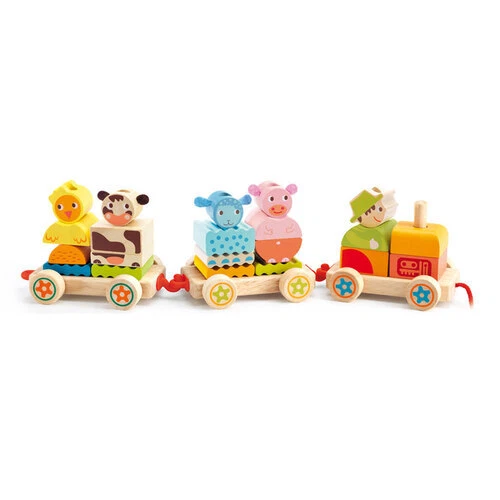 Djeco Crearoule Wooden Train