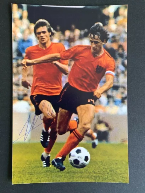 JOHNNY REP Vize-Weltmeister 1974/1978 Niederlande original  Foto 10x15