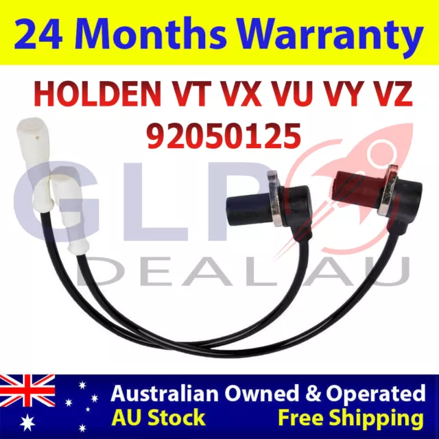 2x Rear ABS Wheel Speed Sensor For HOLDEN COMMODORE VT VU VX VY VZ WH 92050125