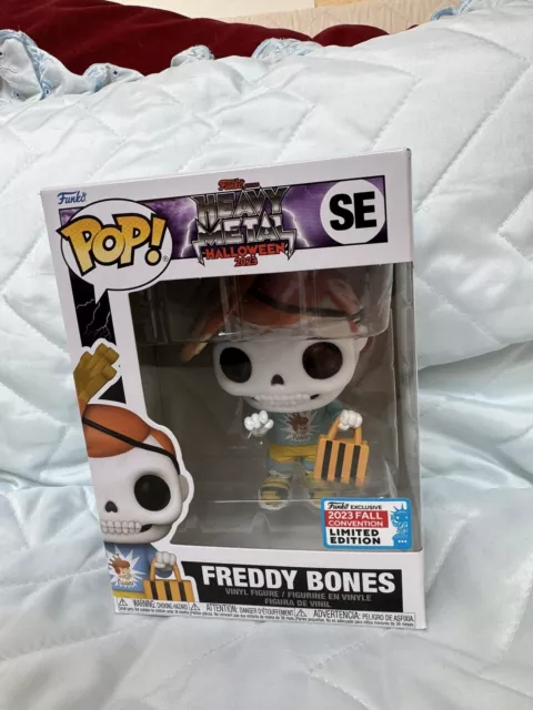 Original Funko FREDDY BONES - EXCLUSIVE 2023 FALL CONVENTION HALLOWEEN - SE