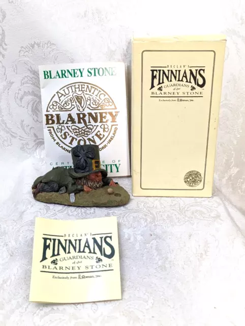 Roman Declan's Finnians Blarney Stone Irish 44430 "Enan Beag" Golfer, NIB