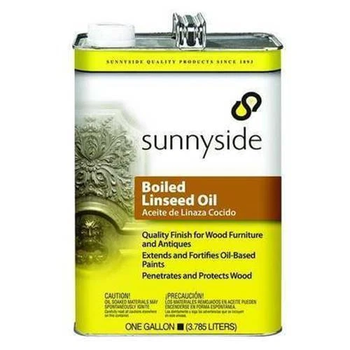 SUNNYSIDE Boiled Linseed Oil. 1 gal.. Solvent. 872G1S. case of 2