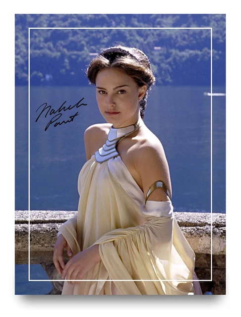 Star Wars Attack Of The Clones Padme Amidala Poster - Natalie Portman 2002 Reproduction