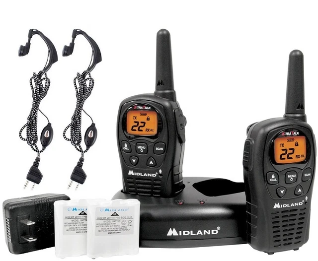 TALKIE WALKIE MIDLAND G9 Pro Camouflage 30 Km Chargeur + Micro Casque Mimetic EUR 89,90 - FR
