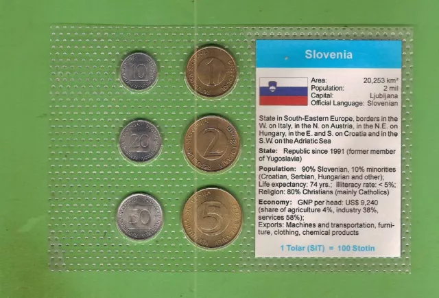 #D389.  Coins From Slovenia