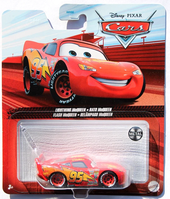 Disney Pixar Cars 2022 Cars 1 Lightning McQueen Metal Imperfect Package Save 8%