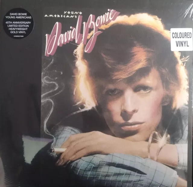 David Bowie - Young Americans - 45th Anniversary GOLD Vinyl- New & Sealed