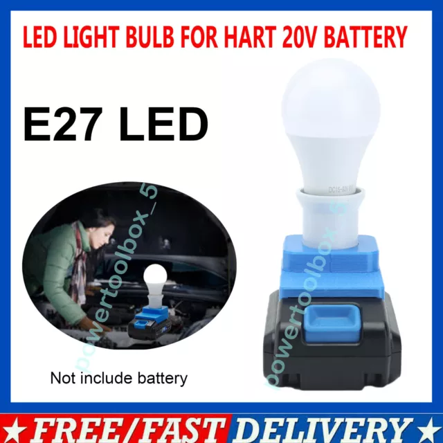 LED Work Light E27 Bulbs For Worx 20V Battery Powered Cordless