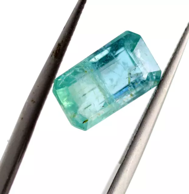 Sea Green Color 100%Natural Emerald 11 x 6 mm Octagon Cut Loose Gemstone 3.32 Ct