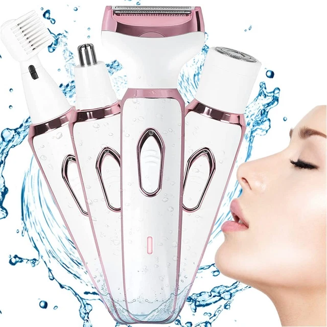 Elektrischer Rasierer Intimbereich Akku Damenrasierer Bikini Trimmer Epilierer