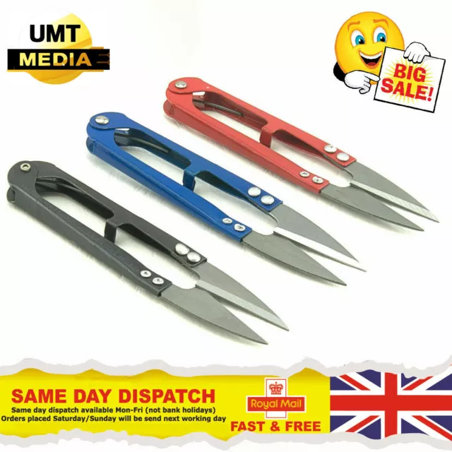 5 Pack Thread Snips Scissors Yarn Sewing Cutter Nipper Cloth Embroidery  Trimmer