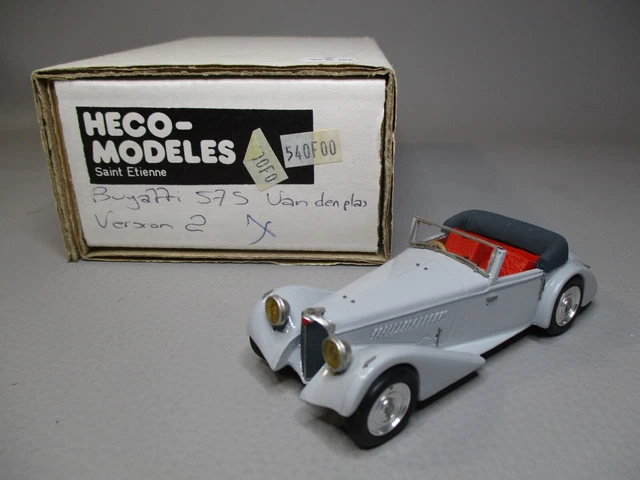 Miniature HECO MODELES 1/43 - Citroën Traction Splendilux Noire, Occasion