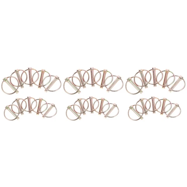 45 Pcs Pin with Ring Heavy Duty Linch Tractor Hook Lock