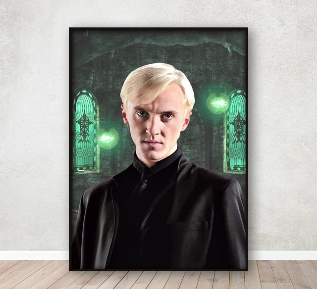 HARRY POTTER DRACO Malfoy Poster Wizarding World Wall Art Print A4 ...