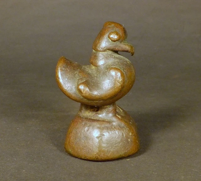 Antikes OPIUM GEWICHT 308 g. Bronze Hintha Ente Burma Myanmar Opium Weight