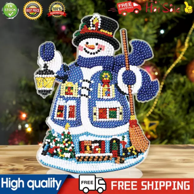 5D DIY Table Top Diamond Painting Decor Christmas Decor (Guardian Snowman)