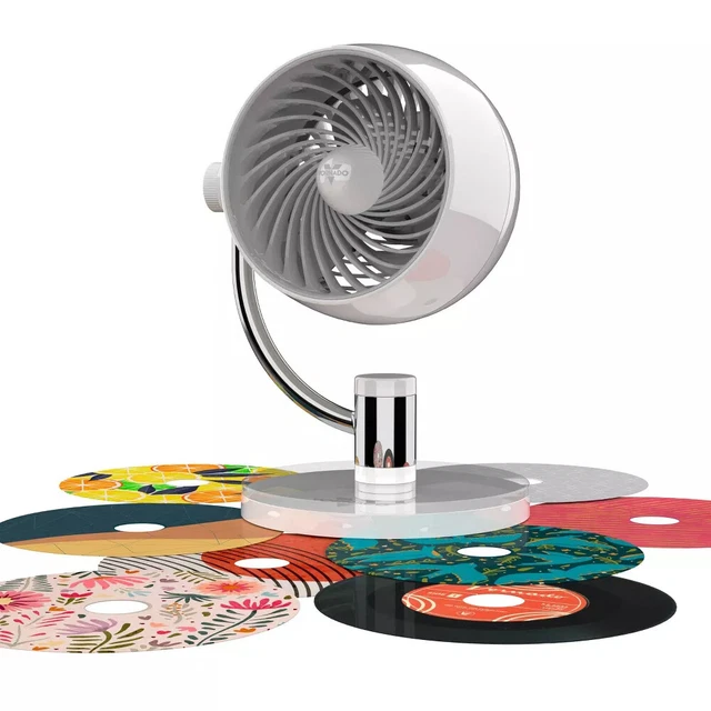 PIVOT 3U Whole Room Air Circulator with Customizable Design Discs