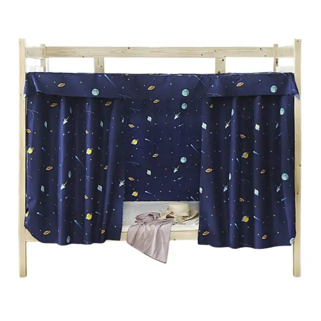 Student Dorm Bunk Bed Tent Curtain Privacy Curtains Shading Cloth Panel Light...