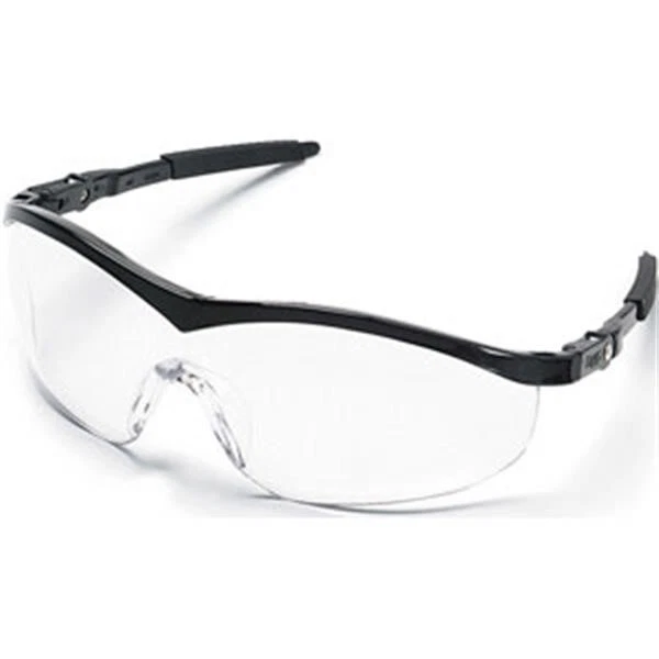 ST1 Series Eyewear, Black Frame, Clear Lens, 1/Each  ST110 766868001107