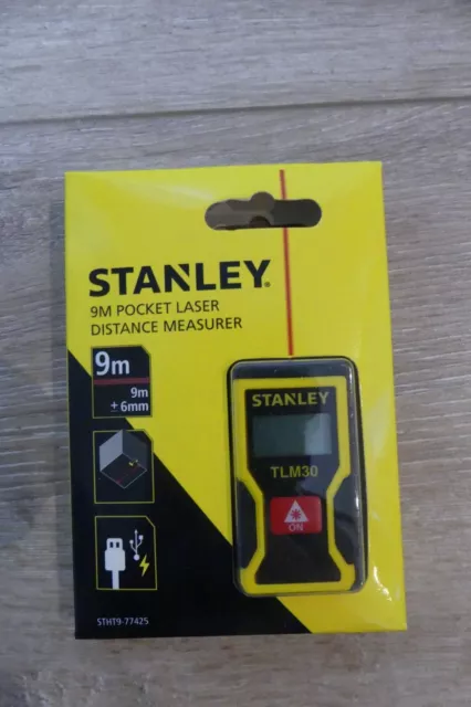 Stanley Mini Laser Entfernungsmesser TLM30 bis 9m