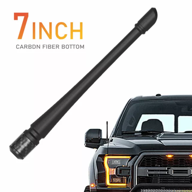 7" Short Antenna Replacement with Ford F150 Raptor 2009-2024 AM/FM Antenna US