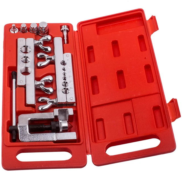 Flaring and Swaging Tool Set Flares OD Soft Refrigeration Copper Tubing 10PCS