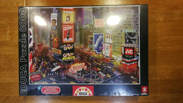 Puzzle EDUCA 8000 An Evening In Times Square Alexander Chen No. 16325