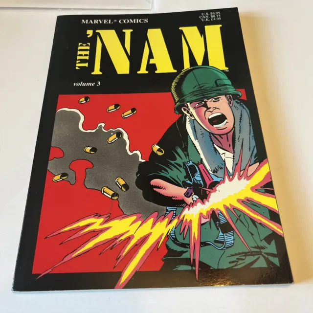Marvel Comics The 'Nam Vol. 3 TPB War Series Stan Lee 1st print Collects #9- 12