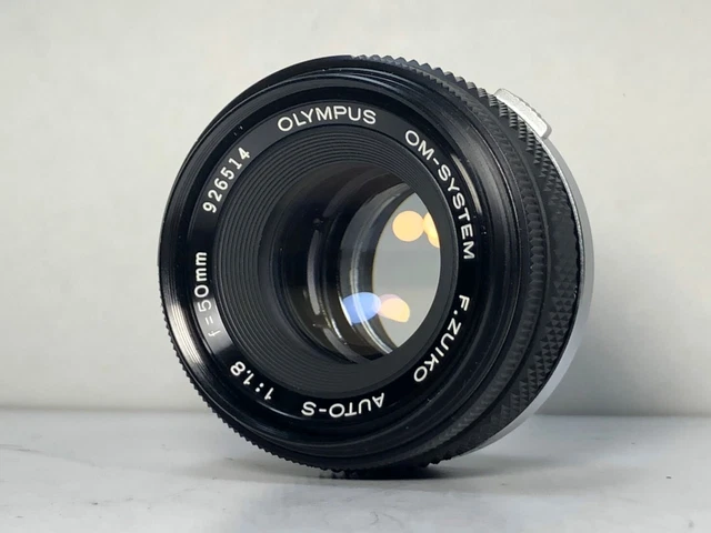 [ Apps Mint Lecture] Olympus Om-system F.Zuiko Auto-s 50mm F/1.8 De Japon